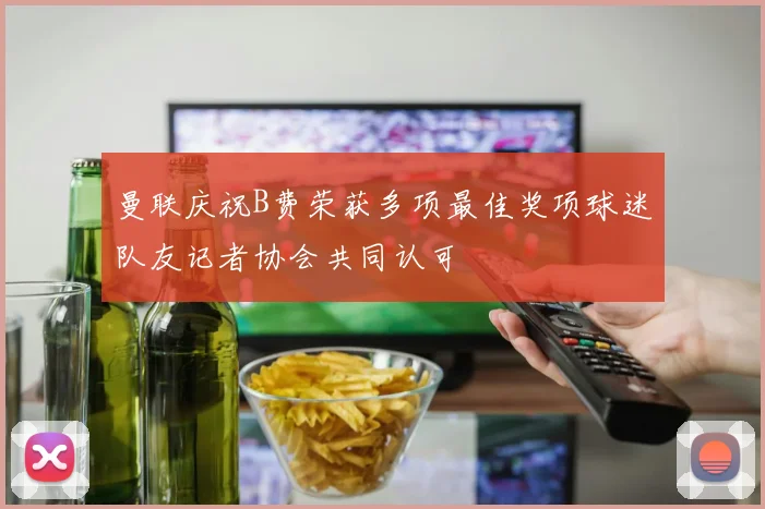 曼联庆祝B费荣获多项最佳奖项球迷队友记者协会共同认可